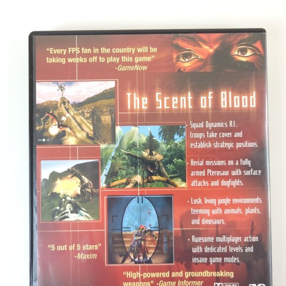 Turok Evolution Sony PS2 PlayStation 2 Disc Case Manual Tested Working 2002 - Picture 5 of 14